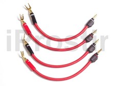 Van den Hul The Revolution Cavi Jumper Ibridi Set di 4 Altoparlanti Maglioni Bi-Filo