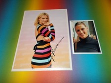Michelle Hunziker sexy  Model  signed signiert Autogramm  20x28 Foto in person