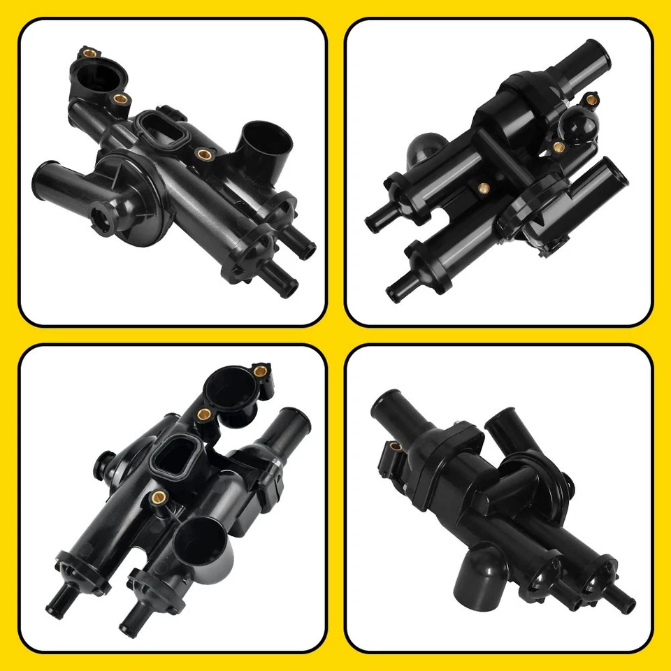 Conjunto de carcasa de termostato de refrigerante de motor para Jeep Compass Patriot 2007-2017 Foto 4 de 4