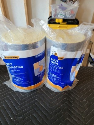 Frost King Sp55/6 Duct Insulation,Fiberglass, 2''T X 12''W X 15 Ft. L. 2pk