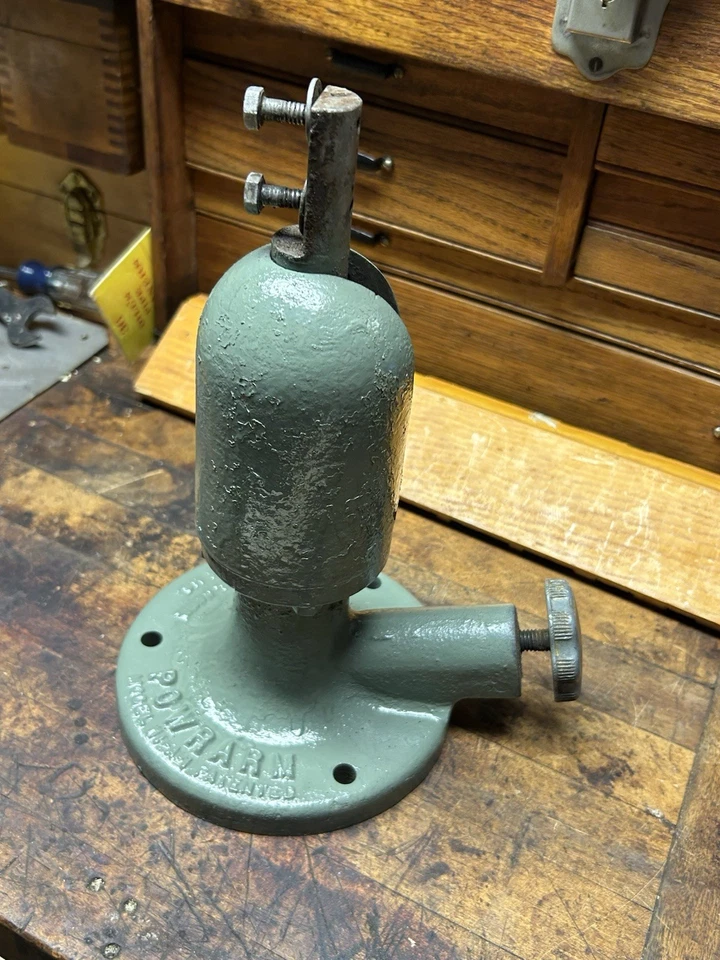 Posicionador hidráulico de rótula de brazo eléctrico/Pow-R-Arm Wilton? FUNCIONA BIEN - 100%. Foto 2 de 4