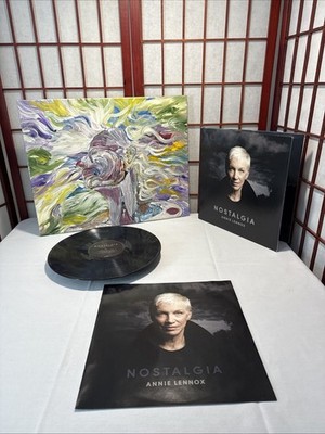 Annie Lennox Nostalgia LP Blue Note Vinyl Booklet Photos