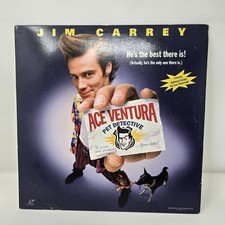 Ace Ventura: Pet Detective Laserdisc 1994 Widescreen Jim Carrey VG+ Condition