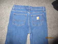 Boy's Carhartt jeans size 14 dark blue