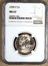 1999-P SUSAN B ANTHONY DOLLAR NGC MS67 971054