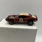 Vintage Hot Wheels Redline 1970 Red Heavy Chevy #3 - Dark Int
