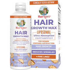 Hair Growth Max Liposomal Liquid with Lustriva - Almond Cookie