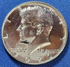 A 1970 S Kennedy Half Dollar Proof 40% SILVER