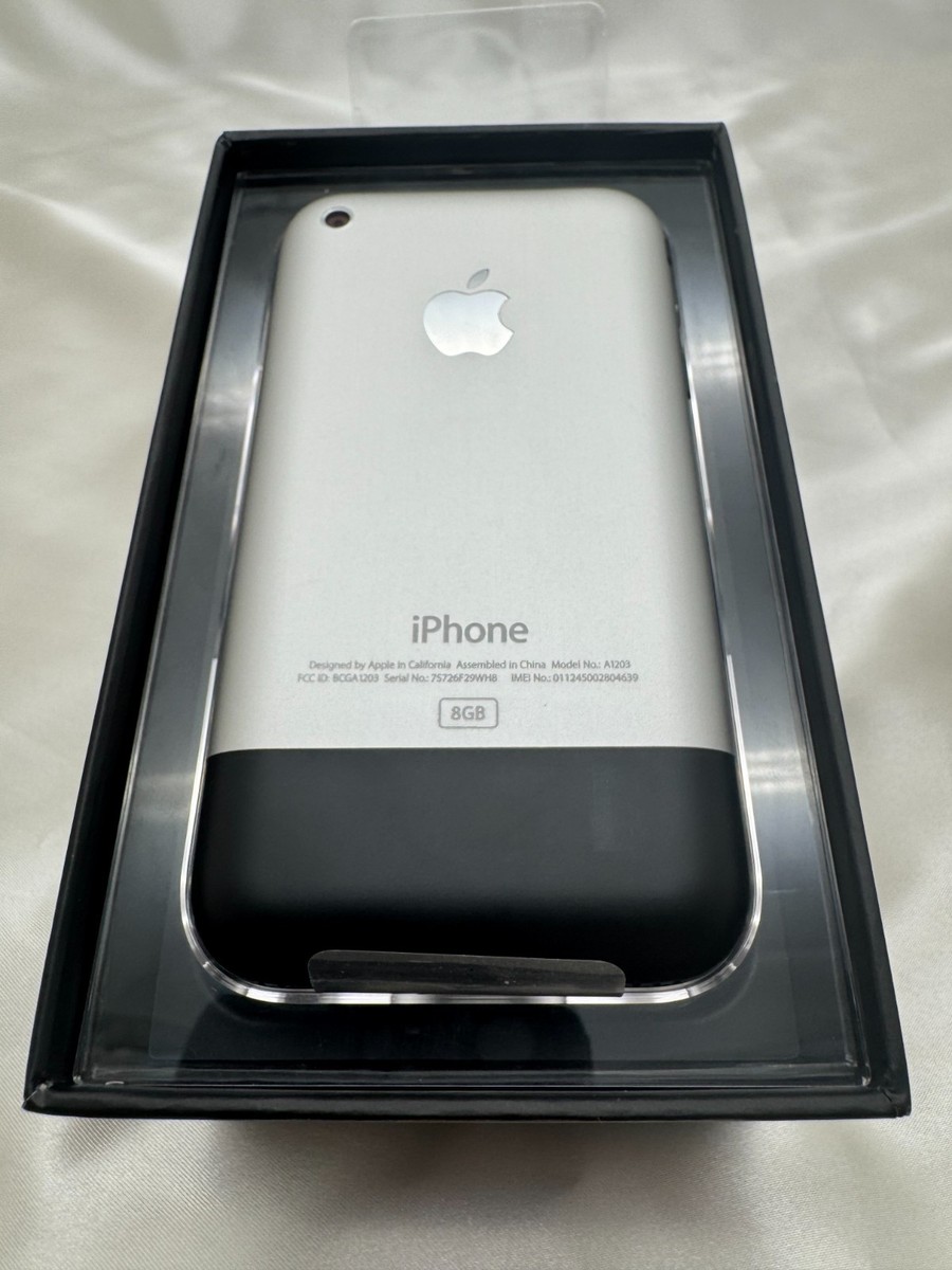 Apple iPhone 1st Generation 2G 8GB AT&T Matching Box NEVER