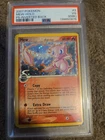 2007 Pokemon Pop Series 5 #3 Mew Holo  P5-Inverted Back PSA 3 With Mark On