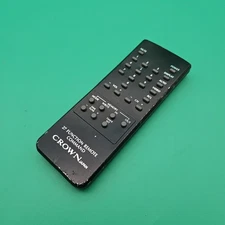 Vintage Crown Japan Remote Control 27 Function Command Tested Works Rare