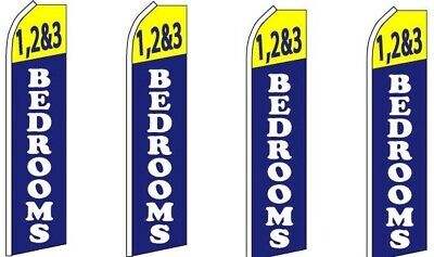 Pack of 3 Auto repair deals on wheels Welcome King Swooper Feather Flag Sign Kit With Pole and Ground Spike 