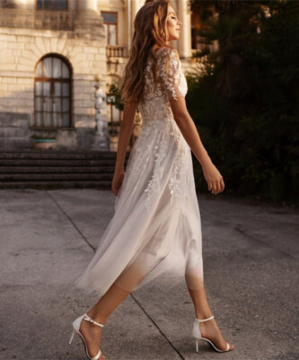 short wedding dresses for the beach Sexy Satin Sweetheart Sleeveless A-Line Beach Short Wedding Dresses, W –  SposaBridal