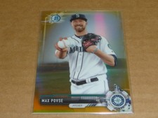 2017 Bowman Chrome MAX POVSE GOLD REFRACTOR PARALLEL MARINERS /50 E1302