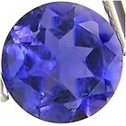 1.10 Ct Natural Iolite Purplish Blue Color Round Cut — photo 2