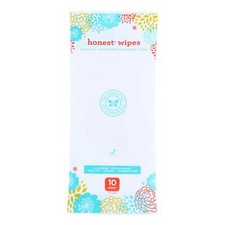 The Honest Company Honest Wipes - Unscented - Baby - Travel Pack - 10 Wipes