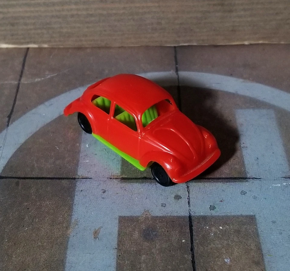 VOLKSWAGEN MAGGIOLINO ROSSO Grisoni Plast Giocattoli &C GCCG BO Scala 1:72 Italy - Immagine 2 di 4