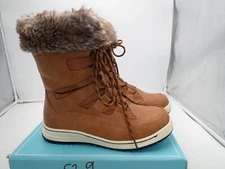 Vepose Women's 966 Snow Boots for Women Waterproof, Mid Calf Boot size 9