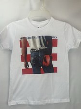 Kids Band T-Shirt BRUCE SPRINGSTEEN Born In the USA Size 8 GIRLS BOYS NWOT