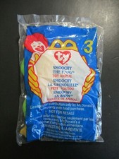 TY BEANIE BABY 1999 McDONALD'S 3 "SMOOCHY" IN ORIGINAL PACKAGE
