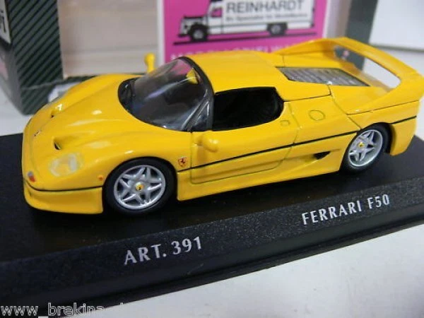 1/43 DetailCars 391 Ferrari F50 1995 Coupe gelb - Bild 1 von 1