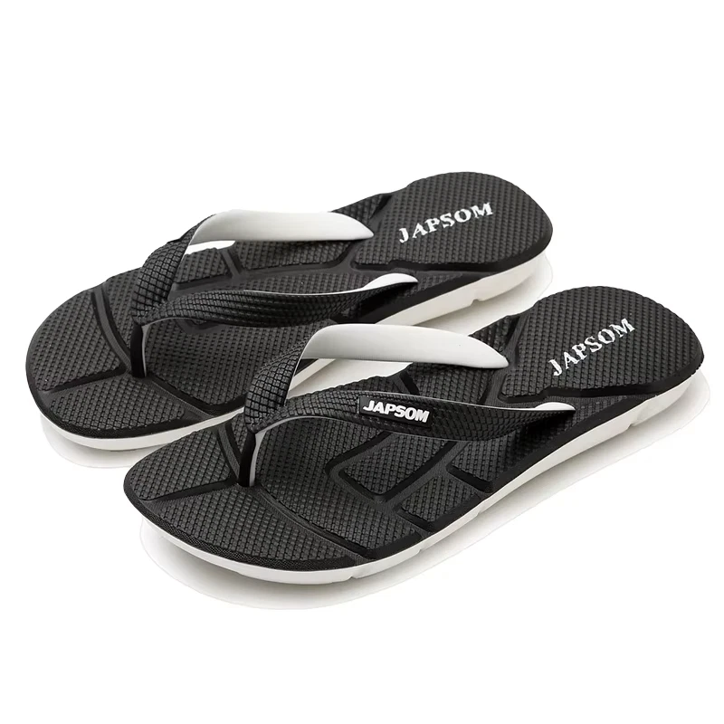 Fashion Blue Massage Slippers Men Flip Flops Sale Big Size 48 Casual Slides Men