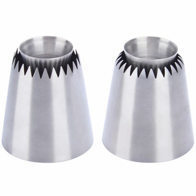  2 Pcs Piping-Tipp DIY -Kuchendekoration Werkzeuge Zum Backen Von