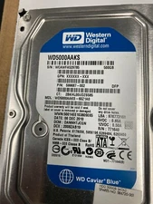 WD5000AAKS-60Z1A0 DCM: DANNHTJCGN Western Digital 500GB SATA 3.5 Hard Drive