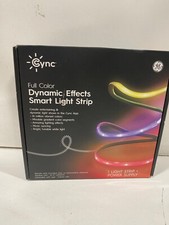 GE CYNC Dynamic Effects Smart LED Forme Néon Lumière Pleine Couleur 2,4 GHz Wi-Fi 16 pieds