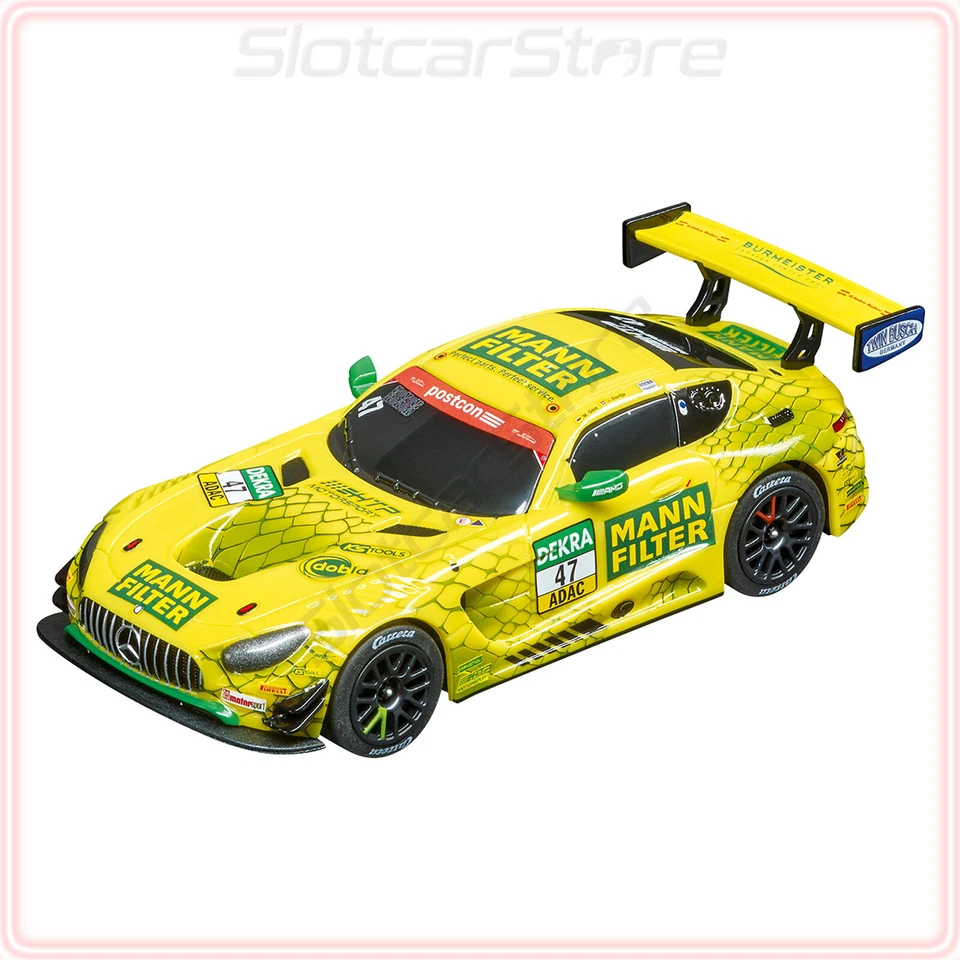 Carrera GO 64169 Mercedes-AMG GT3 "MANN-Filter Team HTP No.47" 1:43 Slotcar Auto