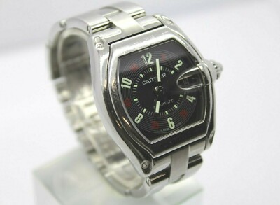 Cartier Roadster 2510 Stainless Mens Automatic Watch  Las Vegas  Roulette Dial