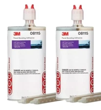 QTY OF 2- 3M 08115 Panel Bonding Metal Adhesive 8115  !!!JUST ARRIVED 2 TUBES !!