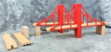 BRIO 33372 SYDNEY BRIDGE LG DOUBLE SUSPENSION OUT-OF-PRODUCTION MADE IN SWEDEN
