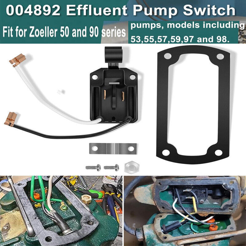 Interrupteur Zoeller 004892 - Compatible Pompe à Effluents 53