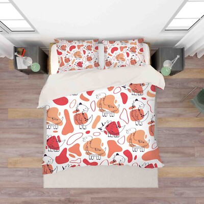 3D Dinosaur Geometry Pattern Color Quilt Cover Set Bedding Sets Pillowcases 64
