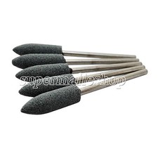 30 Pcs #13 Dental Lab Mounted Finishing Points Polishers Green Mounted Stones