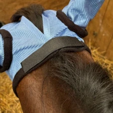 Rugged Ride Adjustable Crown Soft Mesh Fly Mask