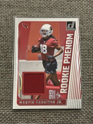 Panini Donruss 2024 Marvin Harrison Jr. Rookie Phenom Patch Jersey RPJ-MHJ