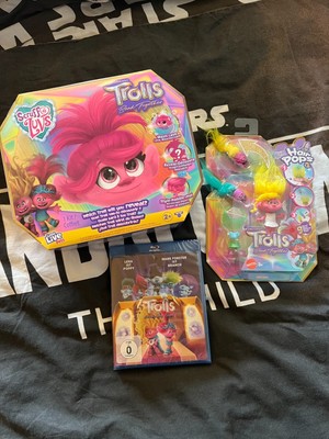 Trolls Gemeinsam Stark + Band Together Set Scruff @ Luvs Hair Pop Blu Ray NEU