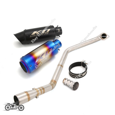 Slip On For Yamaha R15 V1V2 Till 2016 Exhaust System Front Pipe Muffler Silencer