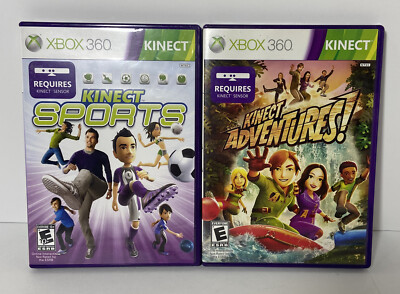 Kinect Adventures & Kinect Sports (Xbox 360) Requires Kinect Sensor, Rated E