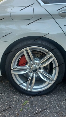NEW STYLE BMW 540I M5 BRAKE CALIPERS COVERS CUSTOM METAL MADE BMW M5 - Picture 4 of 6
