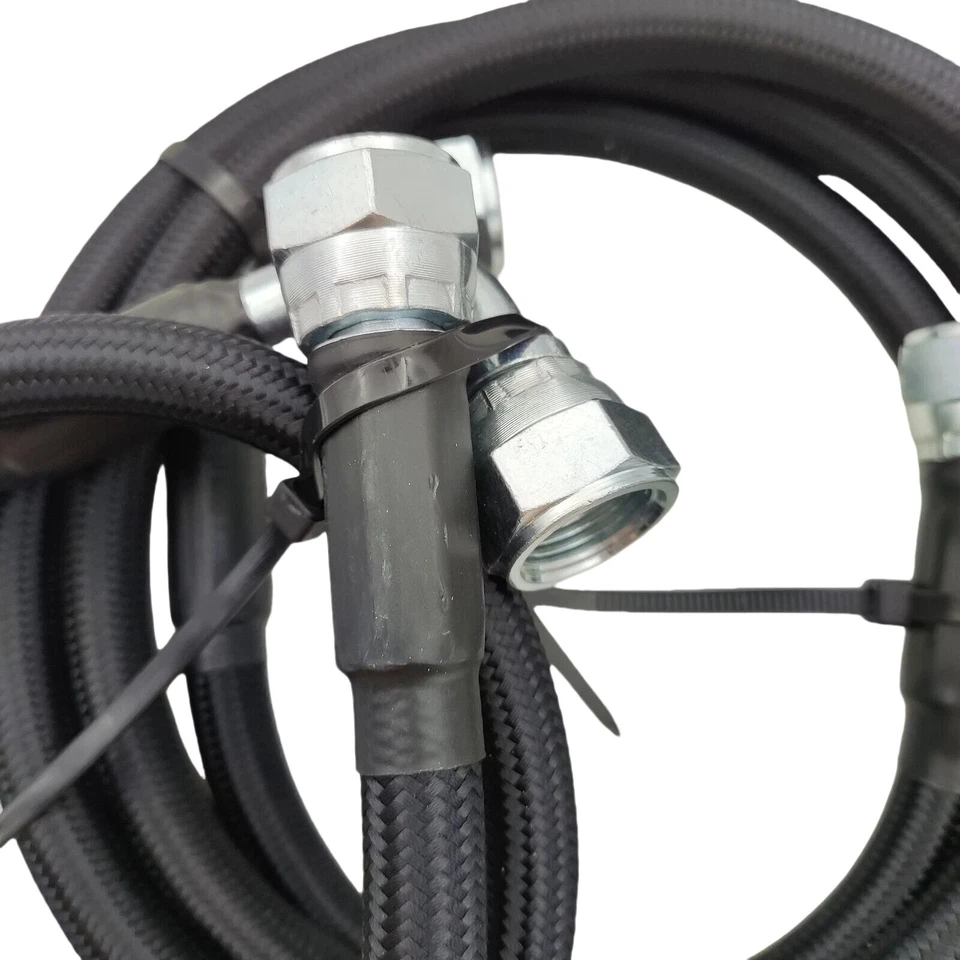 For 2003-07 Dodge Ram 2500 3500 5.9L Cummins Transmission Cooler Hoses Kit 48RE - Image 4 of 4