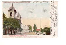 Santa Clara California - Mission College 1777 Cross - Vintage Postcard Posted