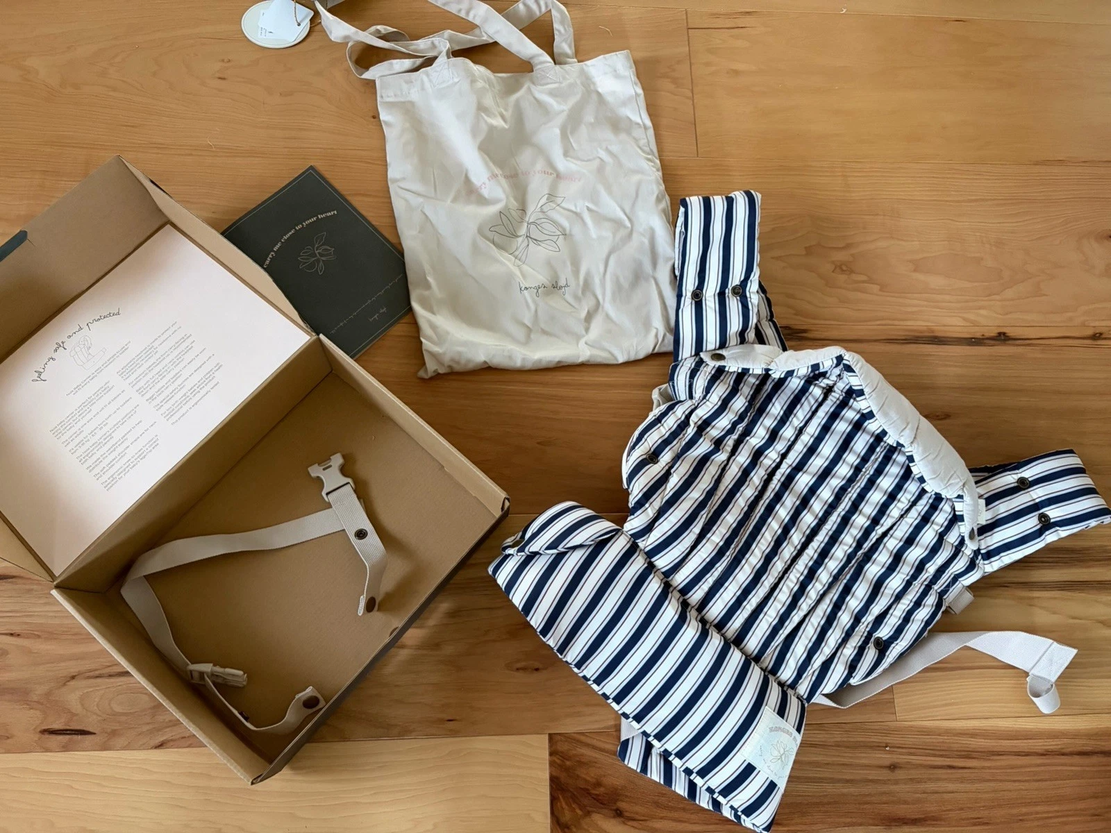 Konges Slojd Nola Ergonomic Baby Carrier – Striped