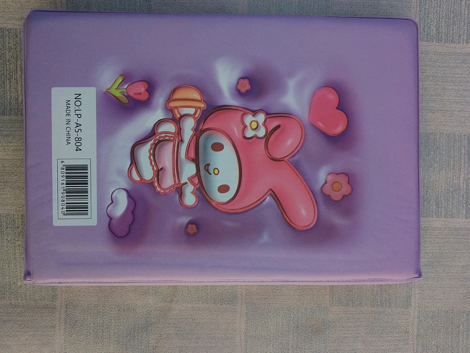 Kawaii Pink A4 Squishy Journal Notebook - 100pg Pastel Stationery Gift for Girls - Image 4 of 4