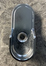 30mm X 15mm Chrome Oval Closet Pole Socket Rod End Support w/ 5 Mm Pin 24 Pack 