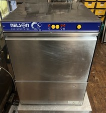Commercial Industrial Dishwasher Glass Washer Nelson SC50A 500mmx500mm Basket