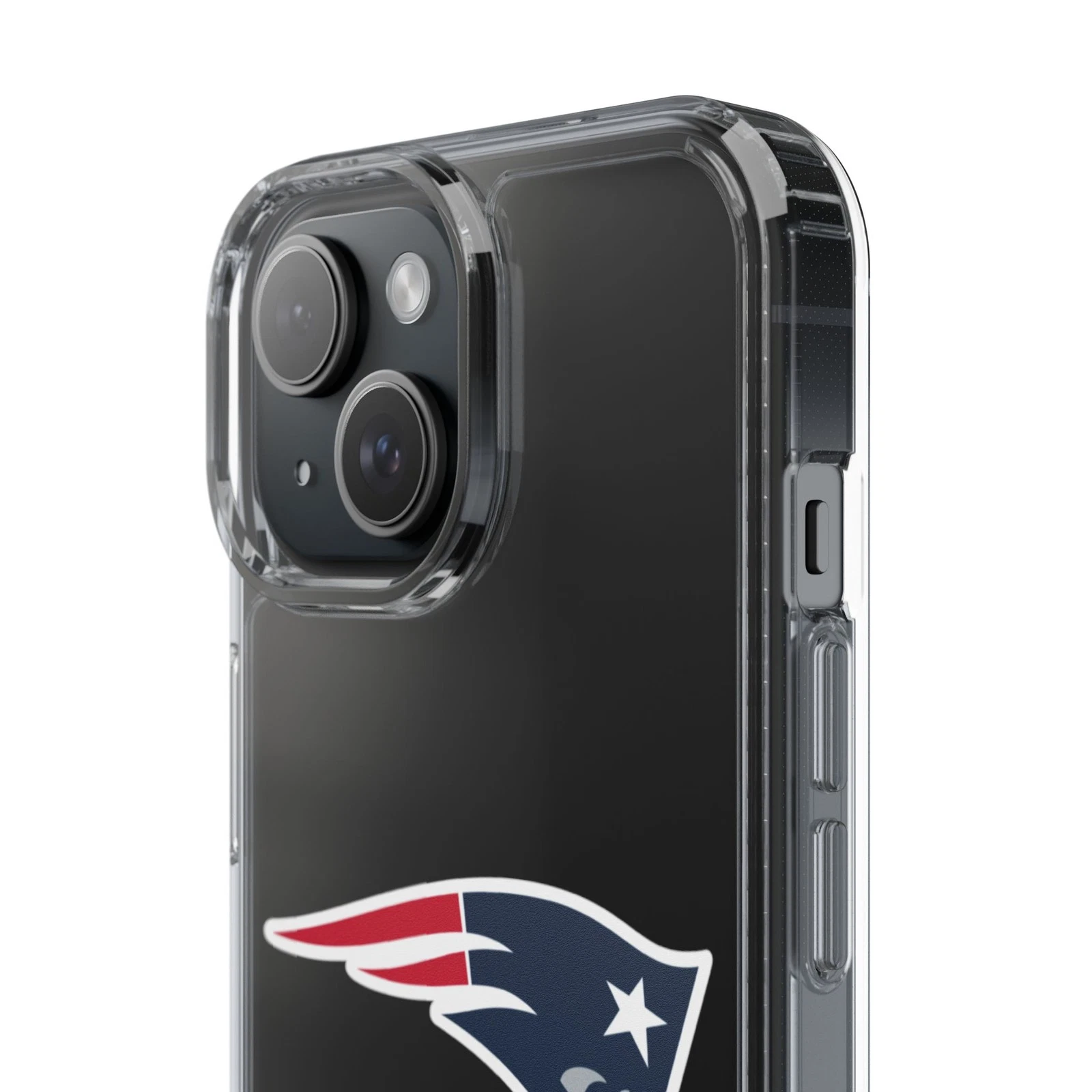New England Patriots Clear Phone Case for iPhone
