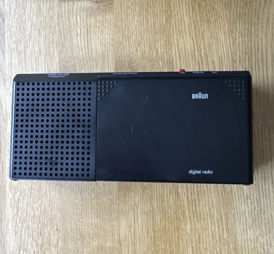 Braun Radiowecker ABR 314 df Type 3869 Funkwecker Reisewecker Designradiowecker - Bild 2 von 4